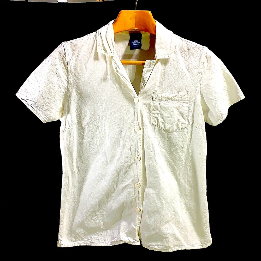 100% Cotton Basic Stiff Cotton Polo Size Small